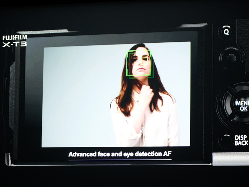 瞳認識AFのイメージ。