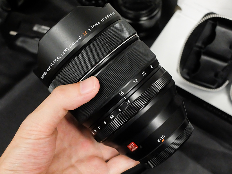 XF8-16mmF2.8 R LM WR（11月下旬発売）。