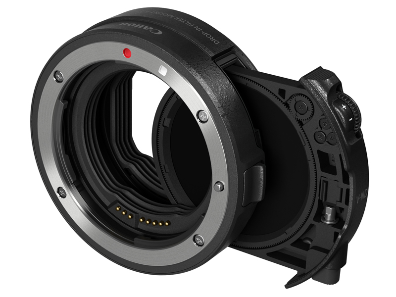 <center>ドロップインフィルター マウントアダプター<br>EF-EOS R ドロップイン 可変式NDフィルター A 付</center>