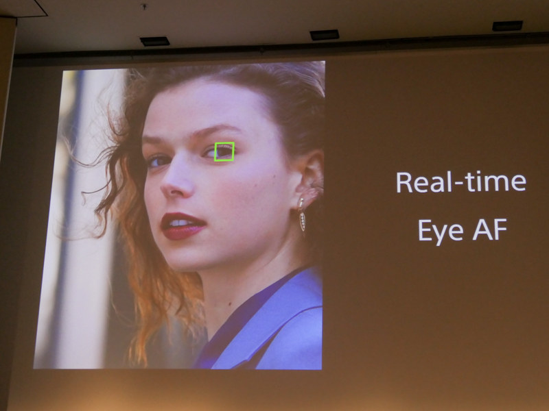 定評ある瞳AF。