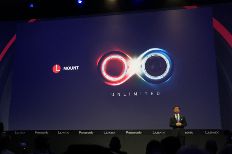 同日、ライカ、シグマと協業を発表した「Lマウント」を採用。
