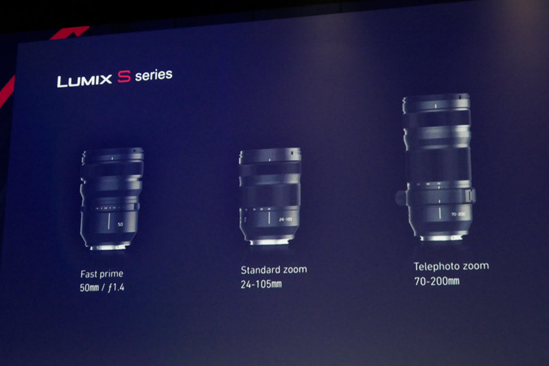 パナソニックが予告した3本。これ以外に計10本のリリースを予定している。