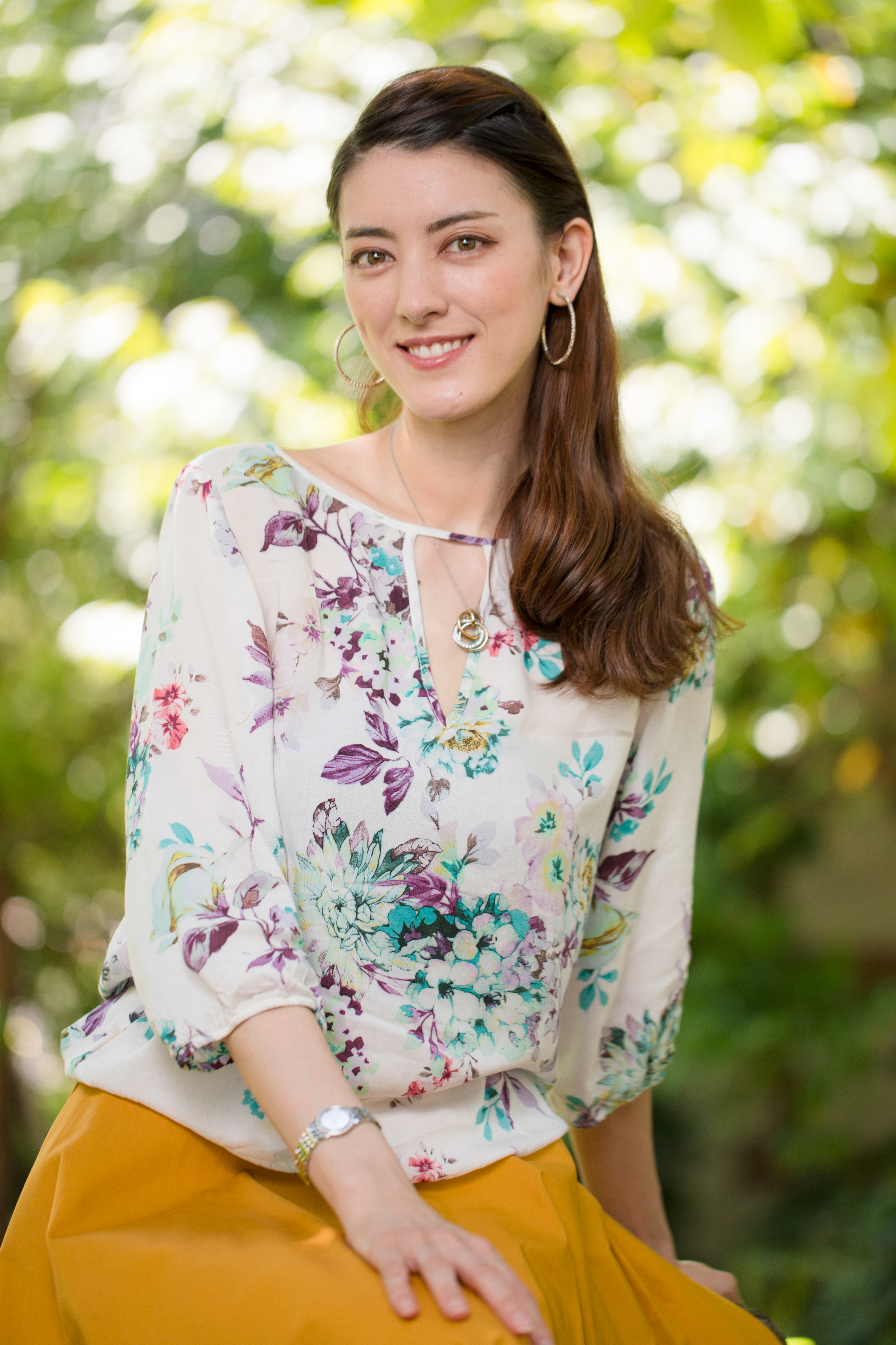 メインライト（アンブレラ）1灯のみ