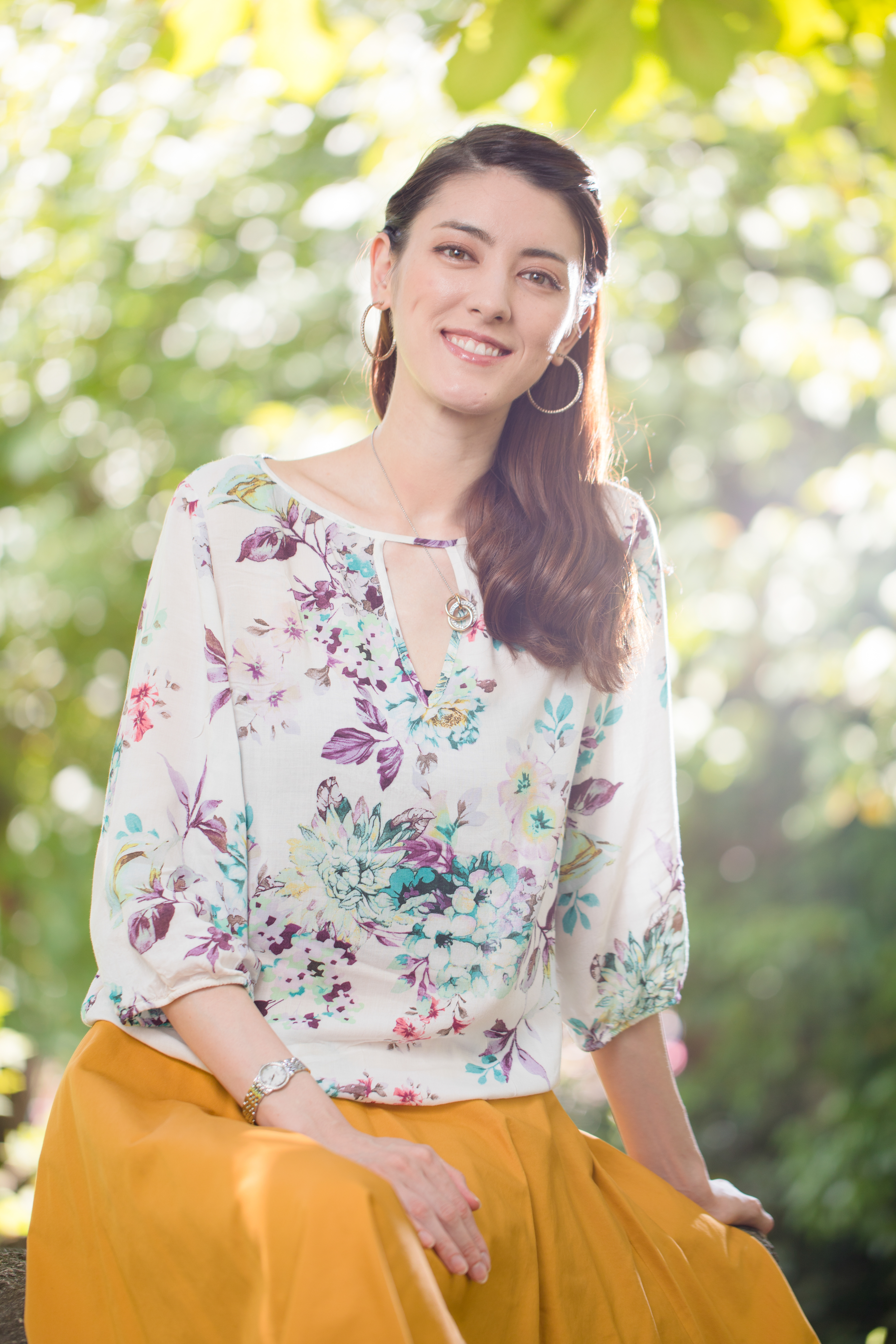 メインライト（アンブレラ）+サブライト（直当て）