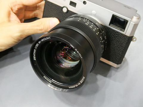 フォトキナ】ロシアデザインのデジタルレンジファインダー機