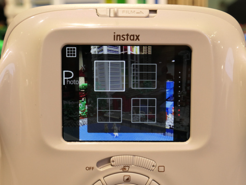 分割撮影のスタイル選択。