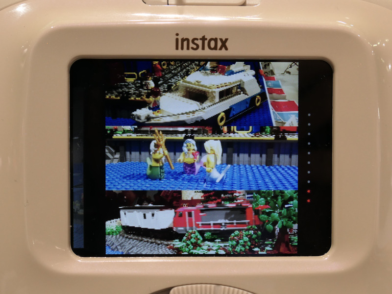 縦3分割の撮影時。1つずつシャッターボタンを押して撮影していく。