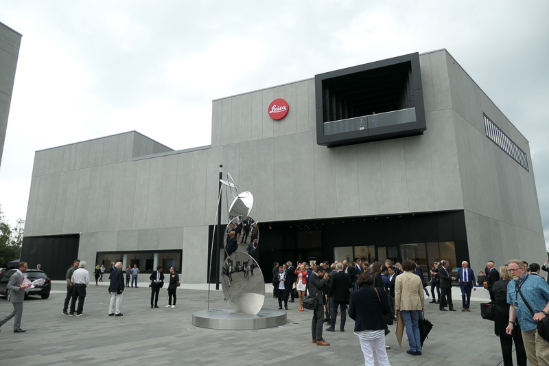 新エリア「ライツパークIII」に建ったライカミュージアム。