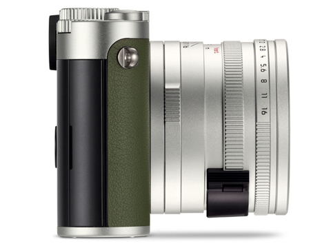ライカ、フルサイズコンパクト「ライカQ」の限定カーキモデル