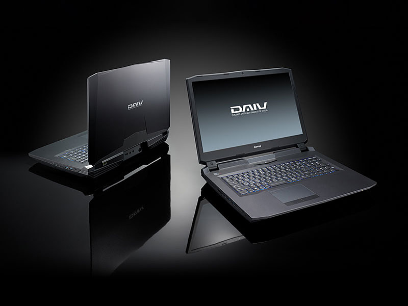 ノートパソコン「DAIV-NG7630U1-M2SS」