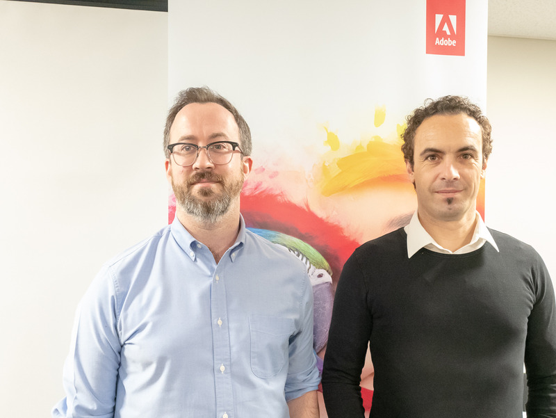 左からEric Snowden氏、Stefano Corazza氏。