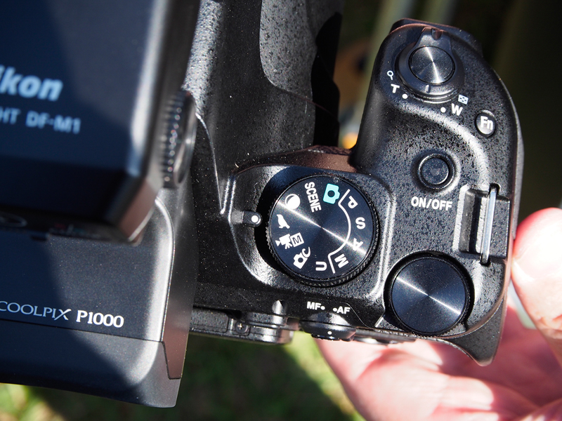 ダイヤルに用意された「野鳥」モードアイコン