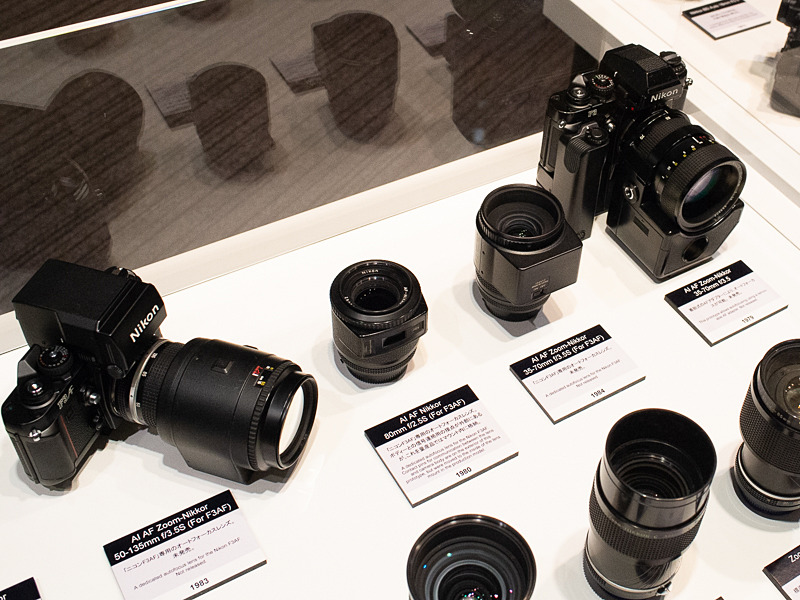 F3AF用AFレンズの試作品（1979年〜1984年）