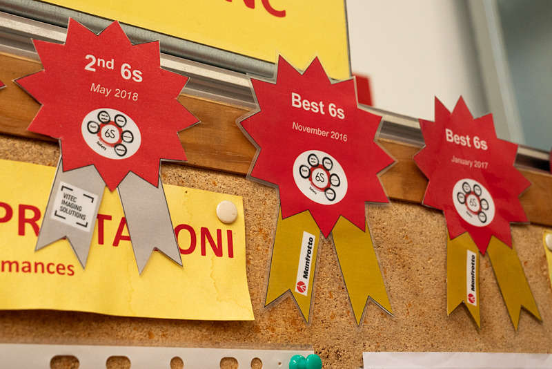 カイゼンの取り組みが表彰されたチームには、ビールとピザが振る舞われる。