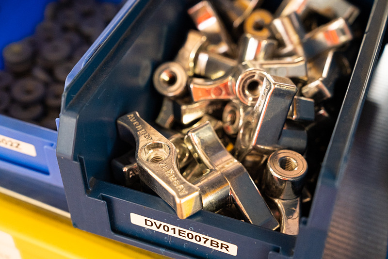 アベンジャーのパーツ。