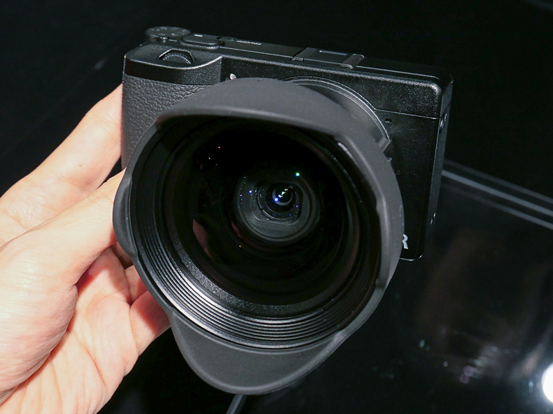 別売のGW-4を装着。