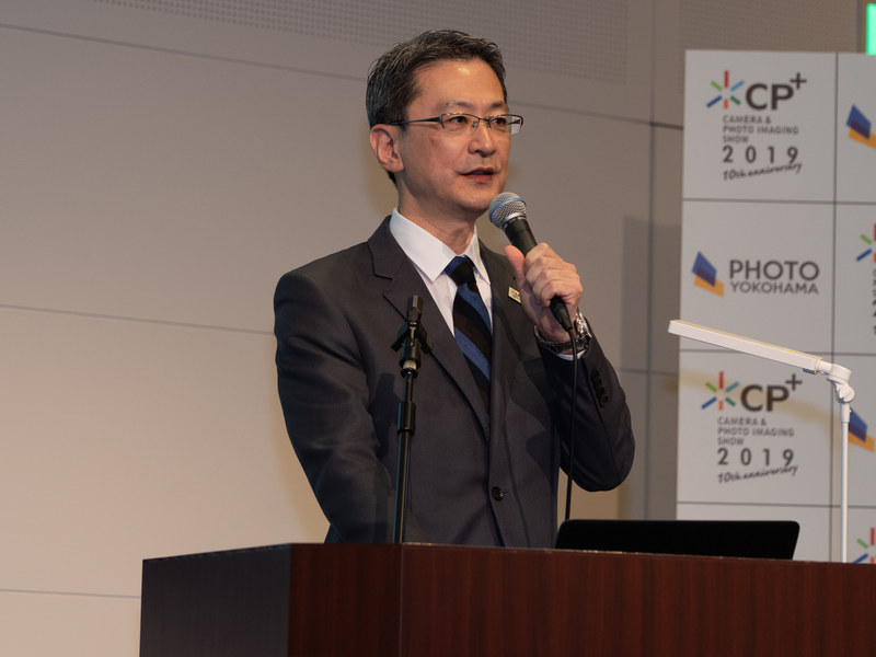 CIPA CP+実行委員長の廣瀬行哉氏