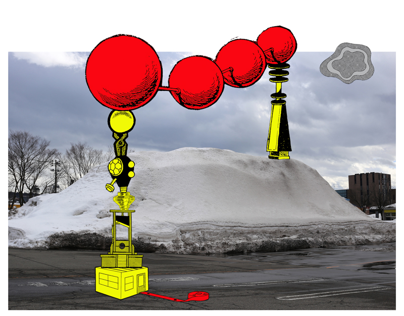 © Teppei Kaneuji<br>Games, Dance & the Constructions (Snowplow) #3 2018