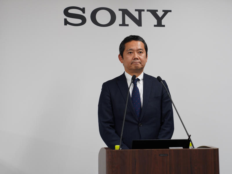 小笠原啓克氏（ソニーマーケティング株式会社プロダクツビジネス本部デジタルイメージングビジネス部統括部長）