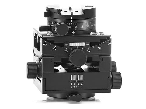 パン方向の微動ギアがついた「アルカスイスC1キューブgp」雲台