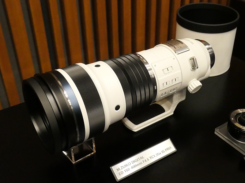 M.ZUIKO DIGITAL ED 150-400mm F4.5 TC1.25x IS PRO（モックアップ）