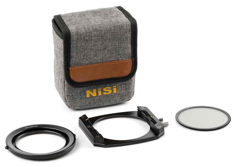 左から67mmアダプターリング、M75ホルダー、PRO CPL