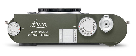 オリーブグリーンペイントの「ライカM10-P サファリ」 - デジカメ Watch