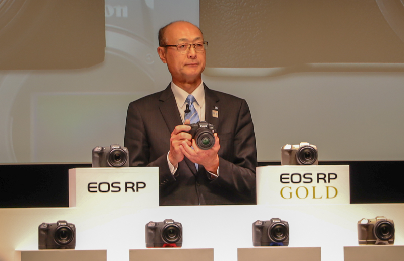 キヤノン株式会社 執行役員 イメージコミュニケーション事業本部長の戸倉剛氏