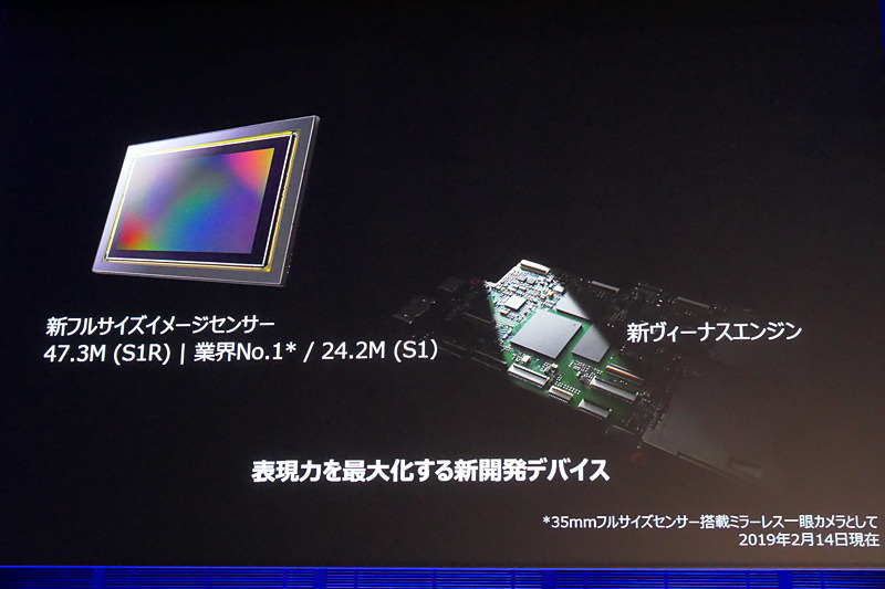 イメージセンサー、画像処理エンジンともに新開発。
