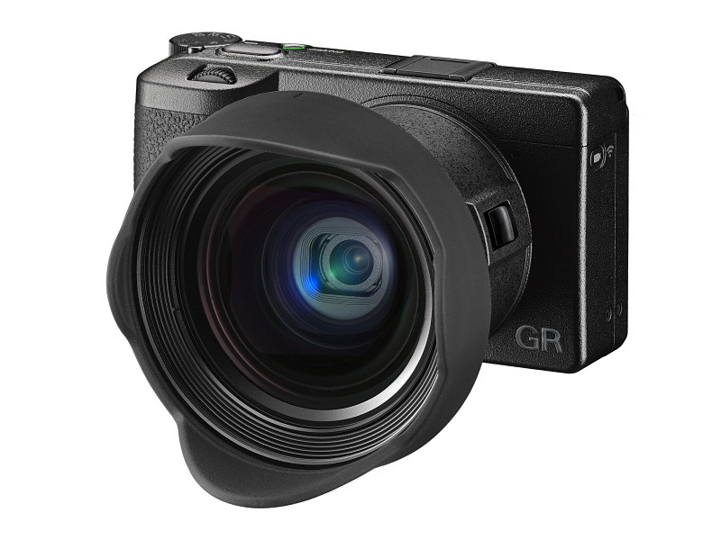 GR III+レンズアダプターGA-1+ワイドコンバージョンレンズGW-4