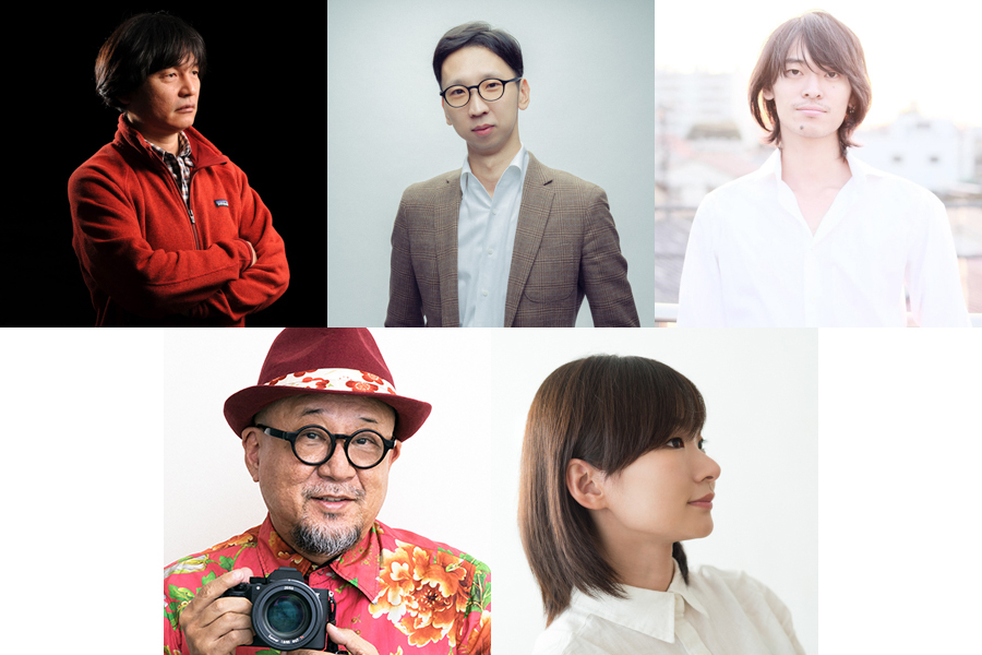 上段左から岡嶋和幸さん、黒田明臣さん、大和田良さん。下段左からHARUKIさん、大村祐里子さん。