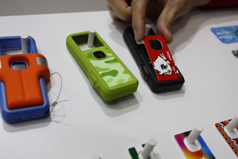 着せ替えをしているところ。