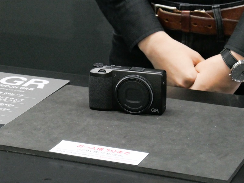 タッチ&トライは1人5分までとしている。