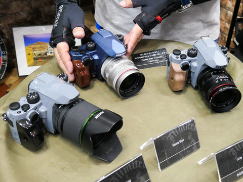 イベントレポート】【CP+2019】男の趣味空間に並ぶ「PENTAX KP