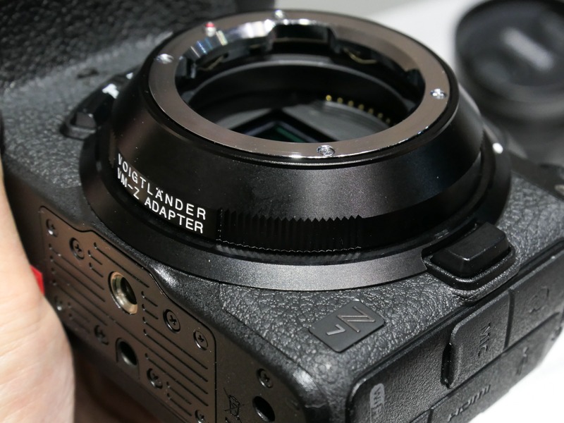 VM-Z Adapter装着例。