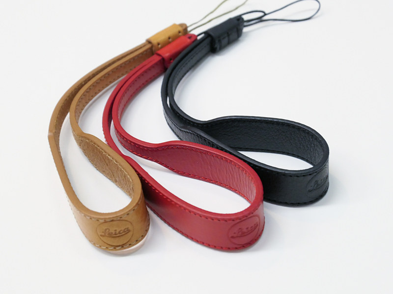 ハンドストラップ。こちらはライカD-LUX 7用として発売済みの製品で、ライカQ2にも使える。