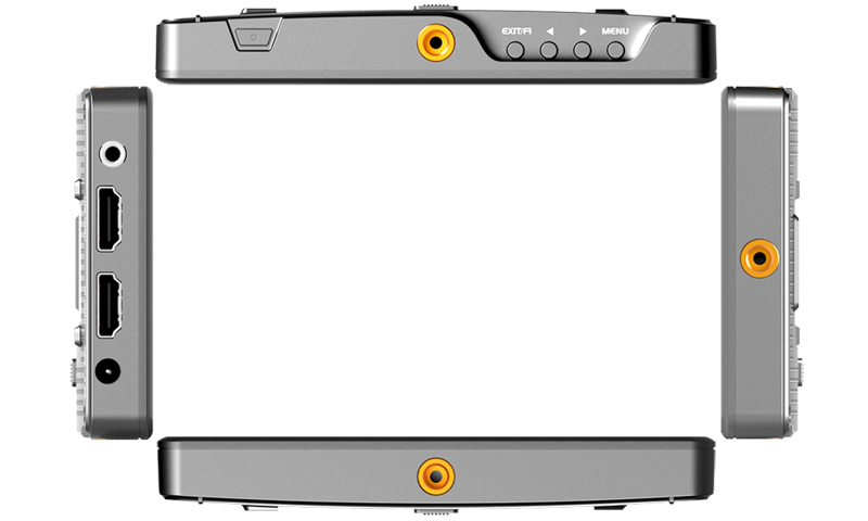 黄色の部分が1/4インチ穴