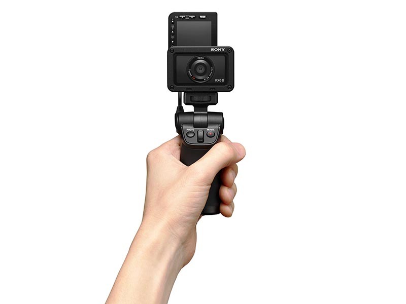 シューティンググリップ（VCT-SGR1）も使用できる。