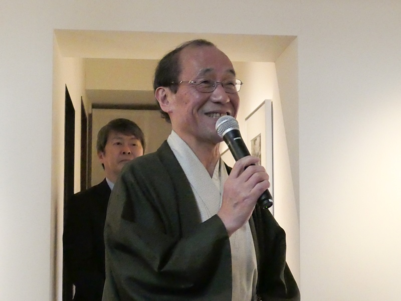 京都市長の門川大作氏が挨拶。「京都は珍しく城壁がない歴史都市。1,200年前から開かれており、それを活かして文化を創造してきた。ドイツのライカが京都に根を張って、そのカメラで素晴らしい作品が生まれれば、まさに京都ならではの創造」。