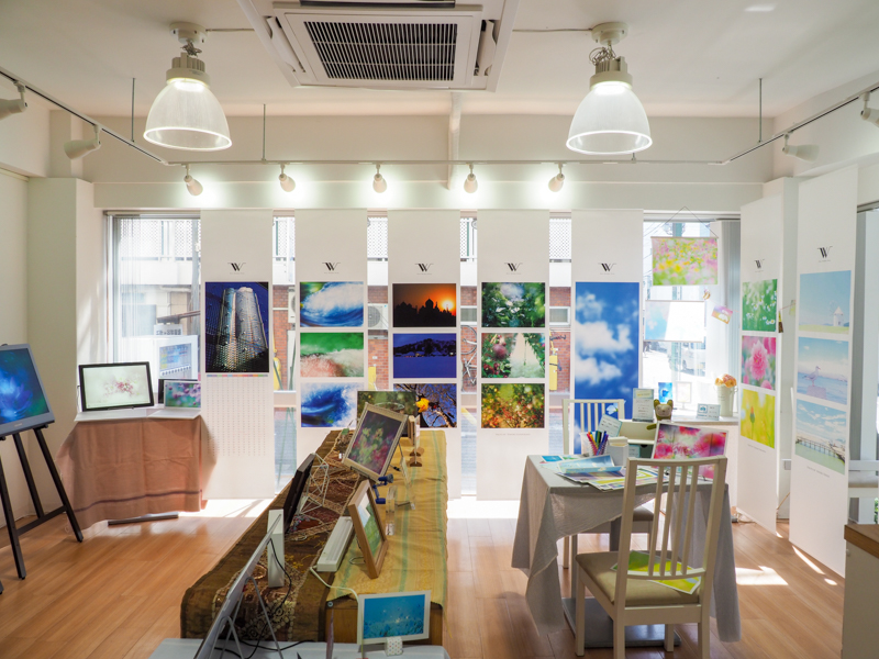 自然光を利用した場合