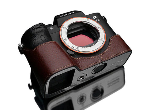 SONY α7R III ボディ（ILCE-7RM3）＋ GARIZ本革ケース GARIZ、ソニーα9/α7R III/α7 IIIに対応したレザーカメラケース