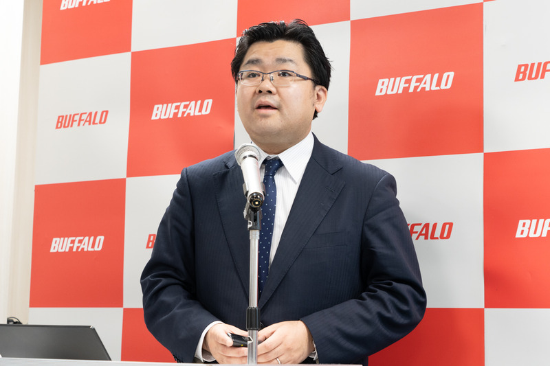 ストレージプロダクト&サービス事業部長の石丸正弥氏。