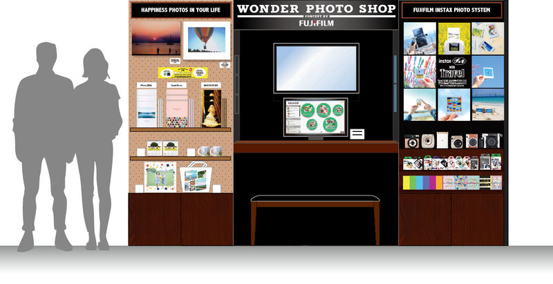 銀座ロフト5階の「WONDER PHOTO SHOP」。