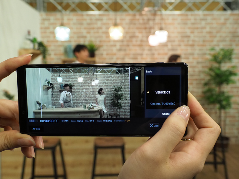 Lookのひとつ「VENICE CS」。