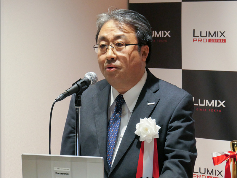 パナソニック株式会社 執行役員 アプライアンス社 副社長の渕上英巳氏。