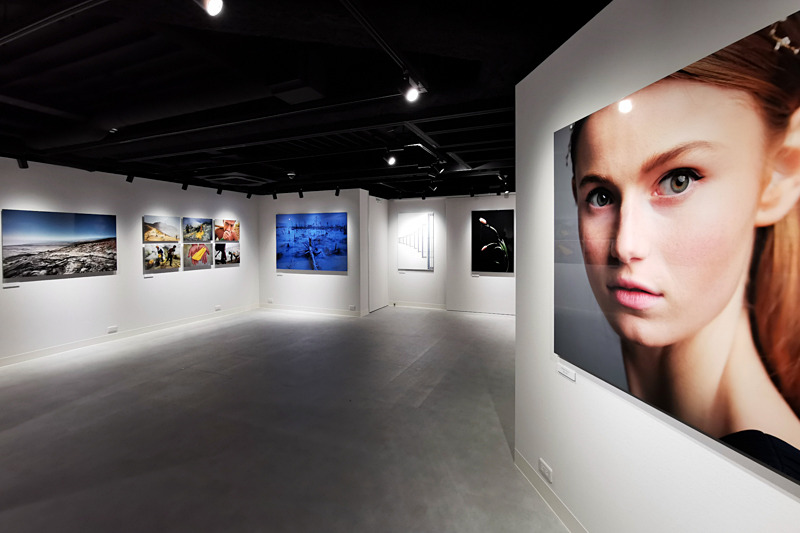 2階のギャラリー