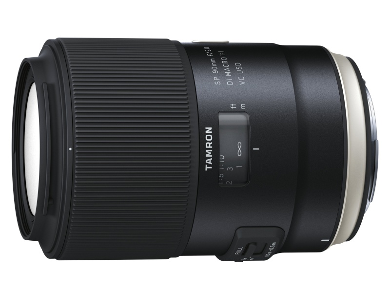対象レンズのひとつ「SP 90mm F/2.8 Di MACRO 1:1 VC USD」