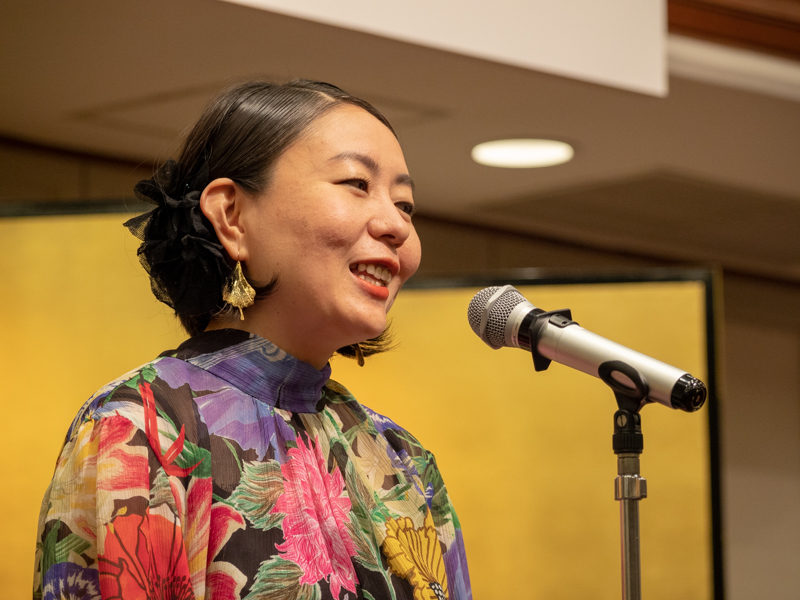 第44回木村伊兵衛写真賞を受賞した岩根愛さん。