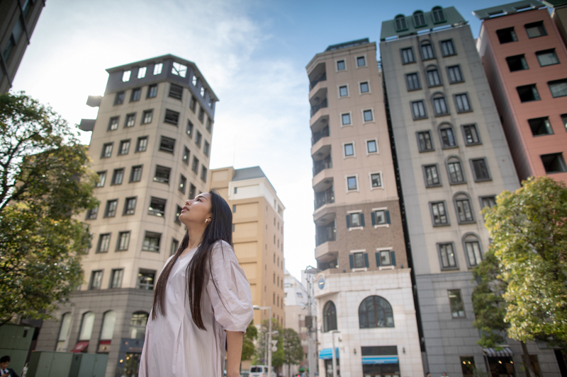 ストロボ使用（Profoto アンブレラ トランスルーセント S併用）