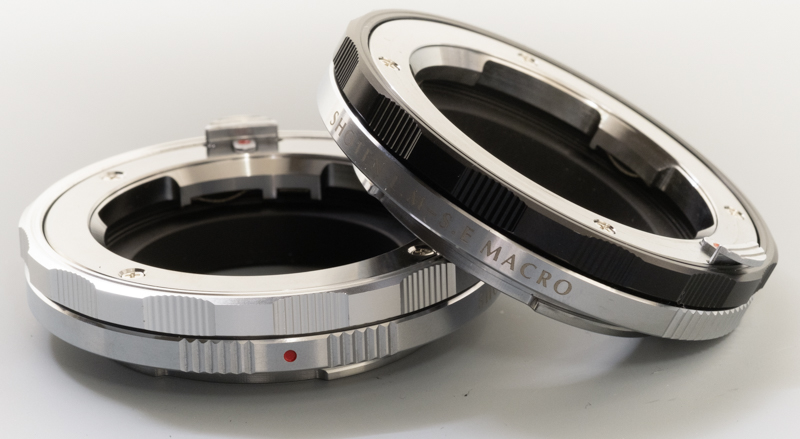 マウントアダプターはヘリコイド部がシルバーのタイプとブラックのタイプが用意されている。カラー以外は仕様も価格も同じなのでレンズやボディのカラーに合わせて好みで選べば良いだろう。ヘリコイドの回転もスムーズで適度なトルク感が感じられる。
